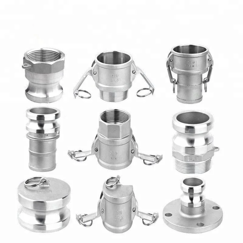 OEM Manufacture Stainless Steel Pipe Fitting Cam Lock Fittings Quick Camlock Coupling