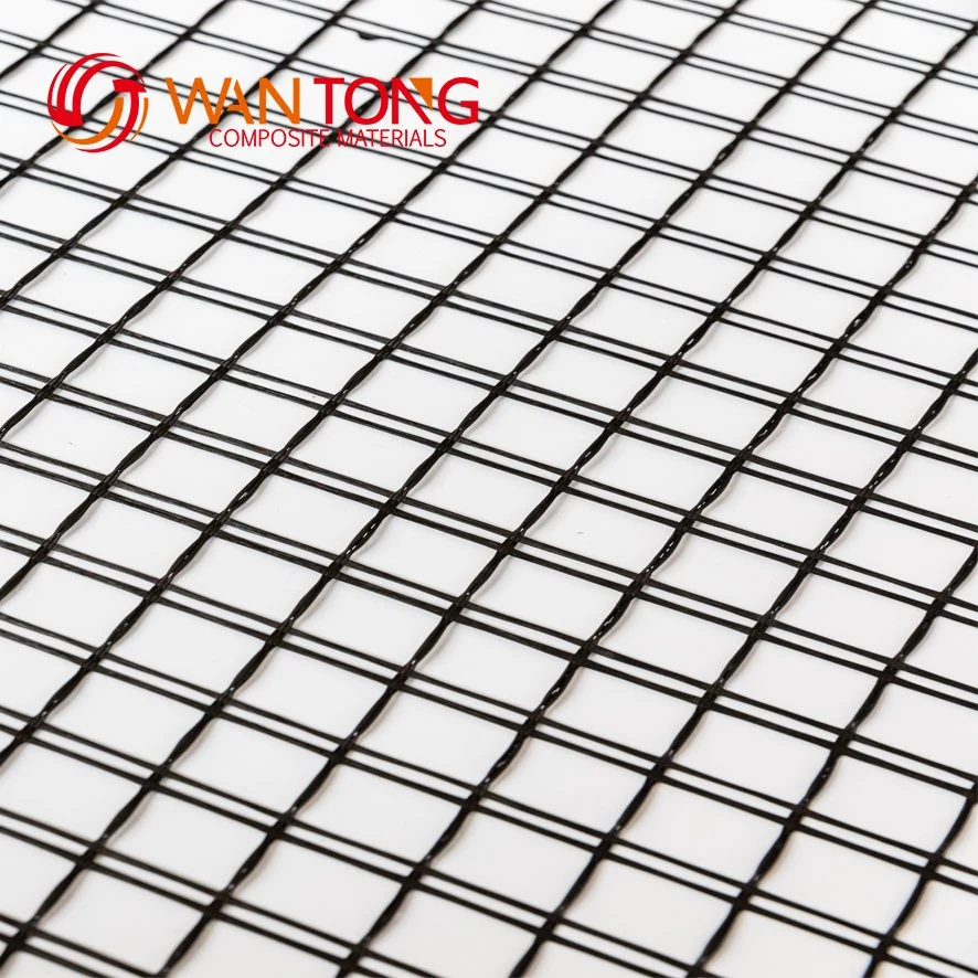 Boden Steigung Straße Keller Pflaster Konstruktion 50kn 80kn 100kn Polyester Pet-Geogrid