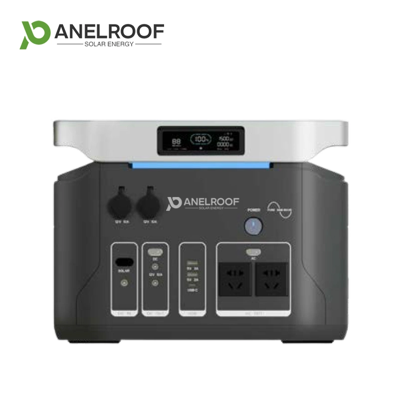 Panelroof Factory Price High quality/High cost performance  1500W Backup Power Station Energy Storage Lithium Ion Battery Portable Power Supply