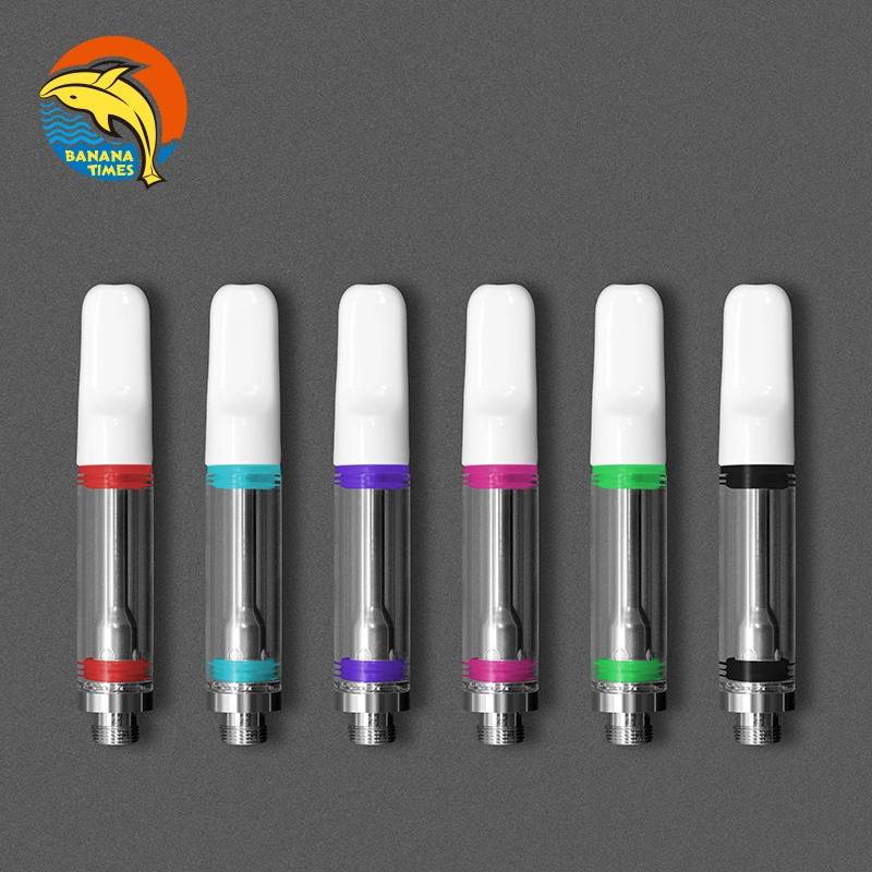 Bananatimes New Arrival High Borosilicate Glass 0.5ml 1.0ml 510 Vape Pen Glass Vaporizer Cartridge for Cbdd Oil