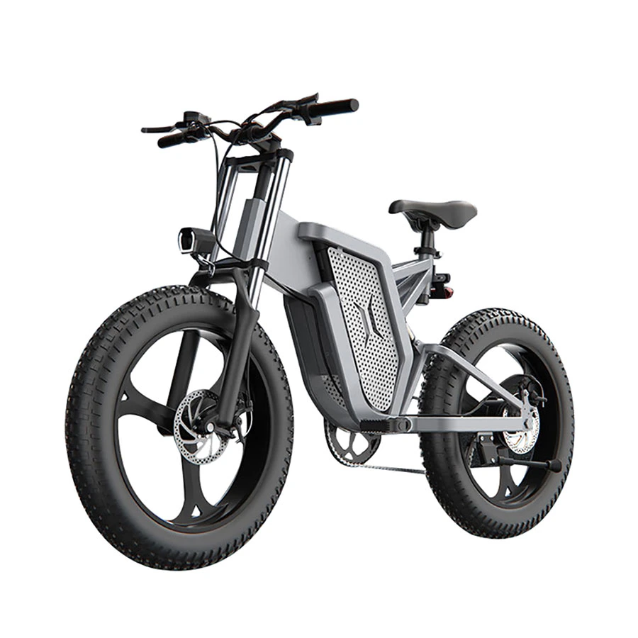 Prix d'usine de vélo électrique à assistance électrique de 1000W avec batterie cachée de 20 pouces et pneus larges, autonomie de 40 à 120 km