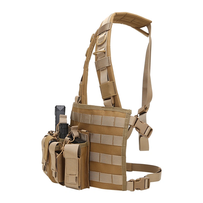 Hunting Combat Chest Rig Vest Magazine Pouch Bag