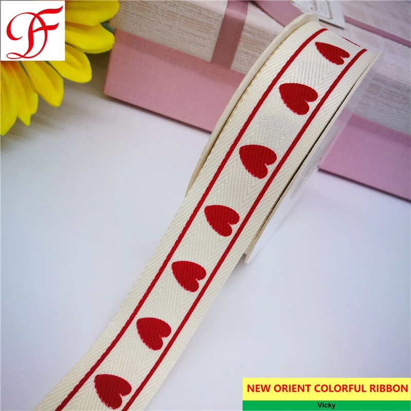 Craft Cotton Hemp Ribbon with Printing Double/Single Face Satin Grosgrain Gingham Sheer Organza Metallic Ribbon Cintas Fita Cetim for Decoration