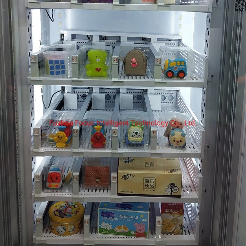 Indoor Salad Food Vending Machine Combo WiFi Smart Touch Screen Work for Australia Currency