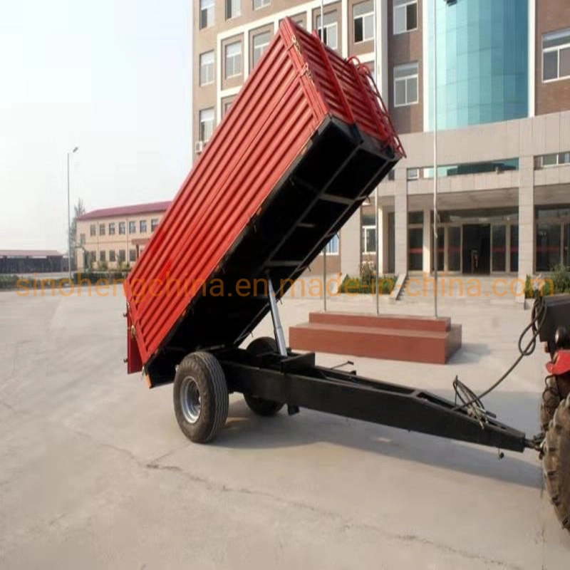 7cx-5 Tractors Small Farm Dump/Dumper Trailer with Good Price 5000kg