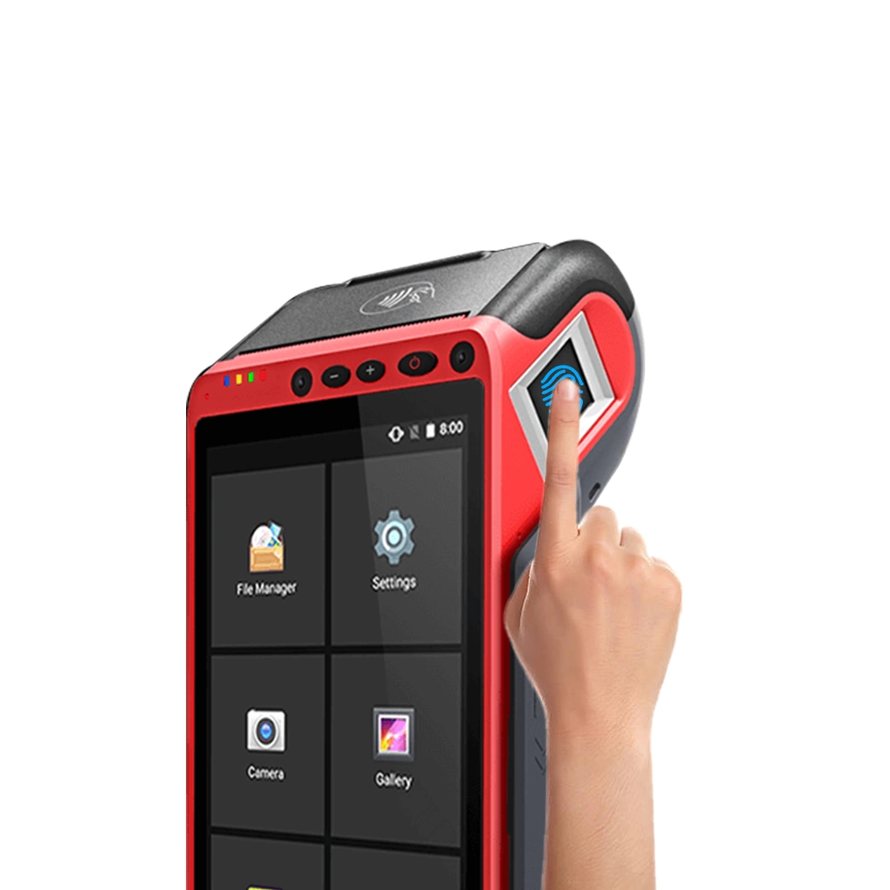 EMV PCI Handheld POS Terminal All in One Android with Touch Screen GPRS Bluetooth WiFi Qrcode Scanner Printer Z100