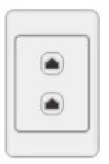 National Home Appliances 2 Gang 2 Way Electric Wall Switch with Competitive Offer