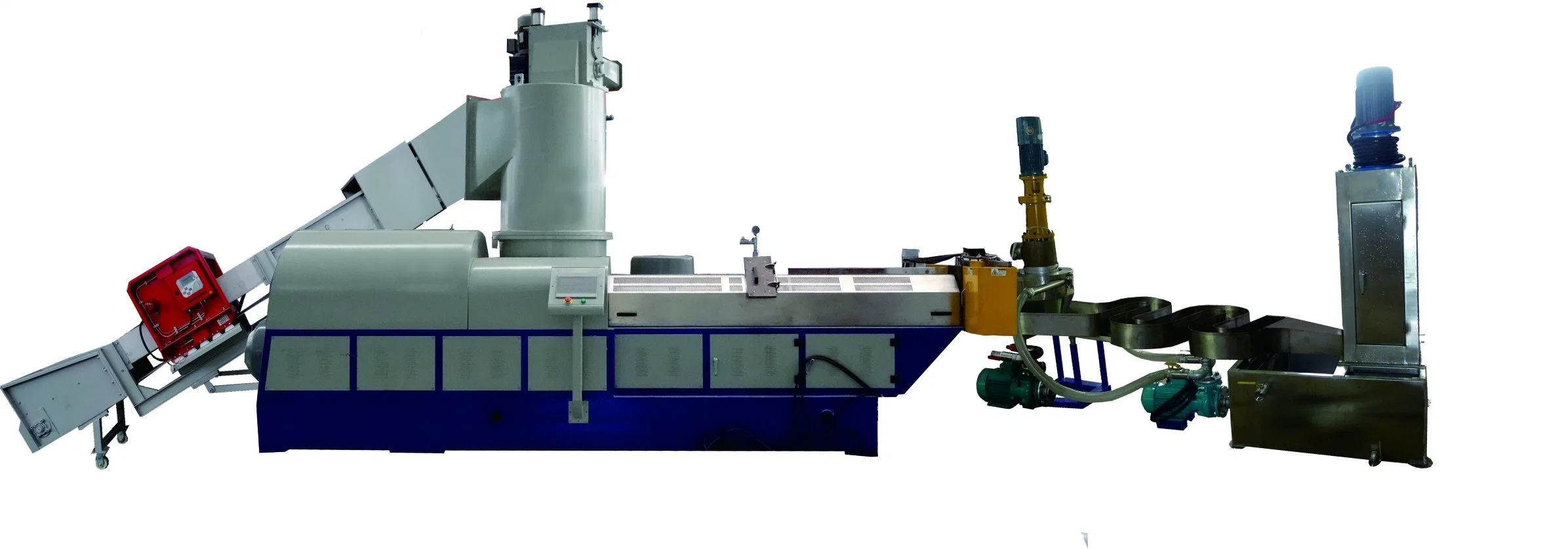 PP PE Pelletizing Machine with Agglomerator Compactor Online