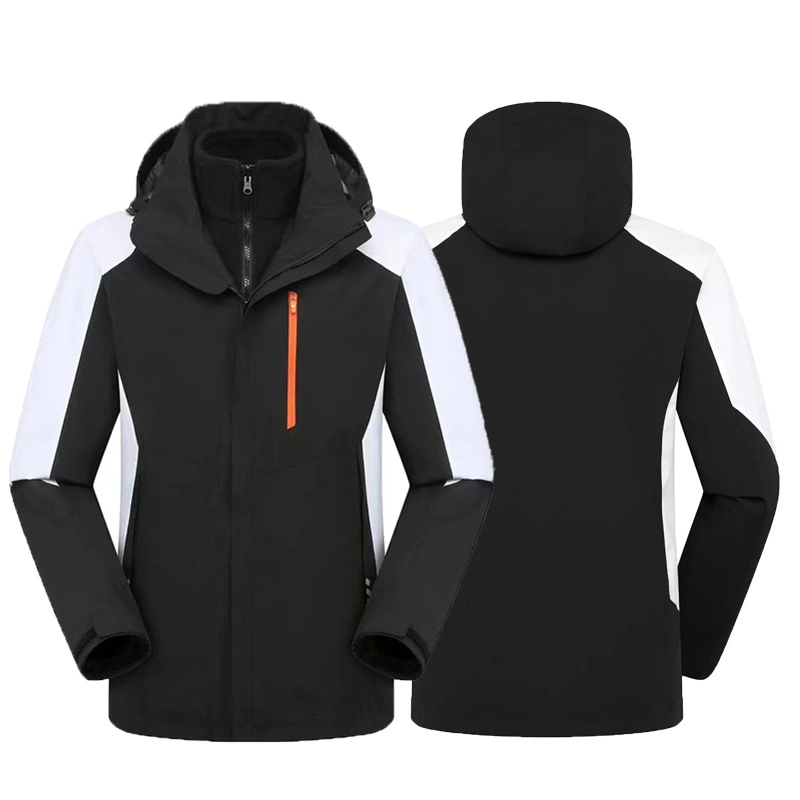 Three in One Fleece Inner Detachable Autumn and Winter Outdoor Thermal Jacket