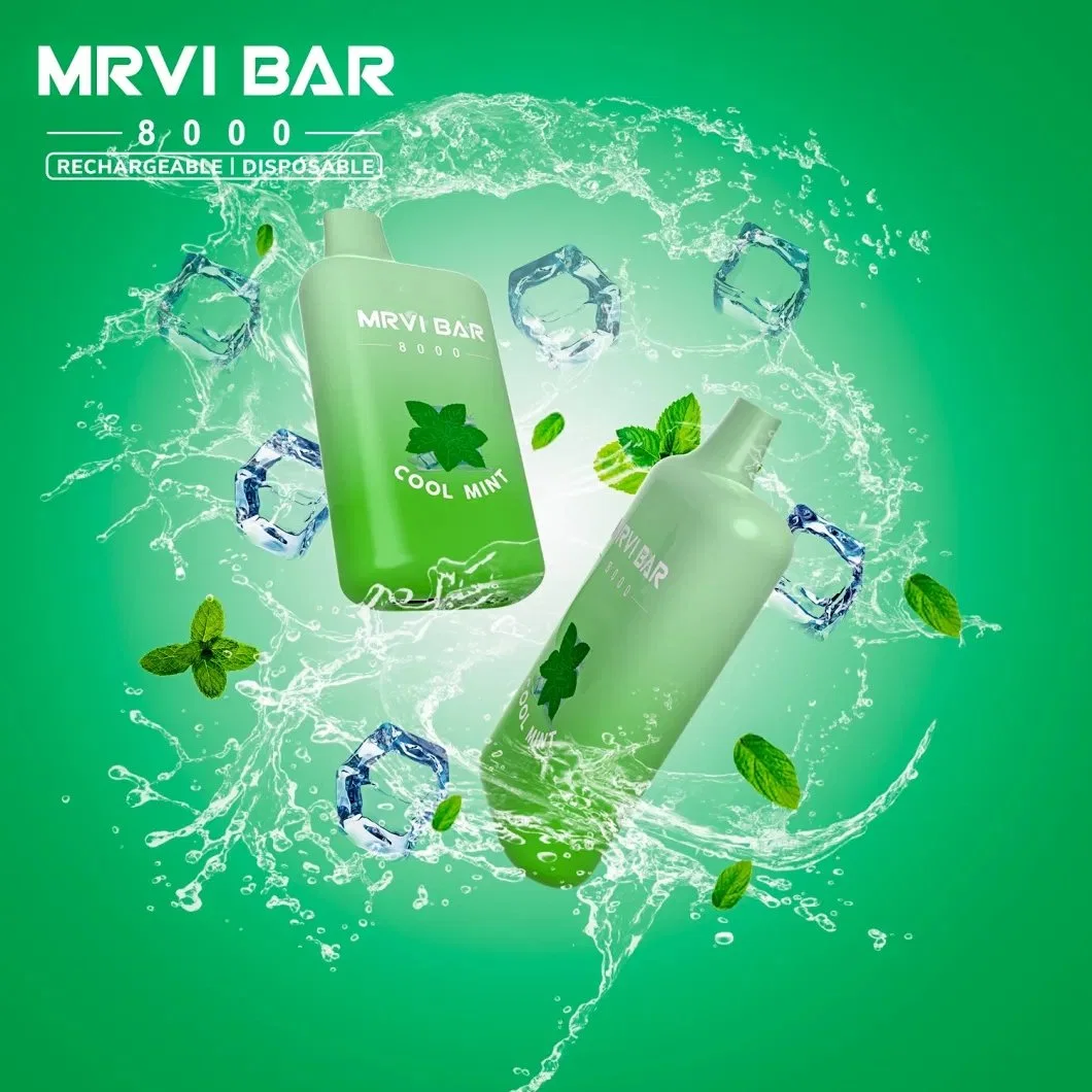 2023 Best Vapes Mrvi Bar 8000 6500 6000 5000 Puffs Lápiz vaporizador recargable cigarrillos desechables E.