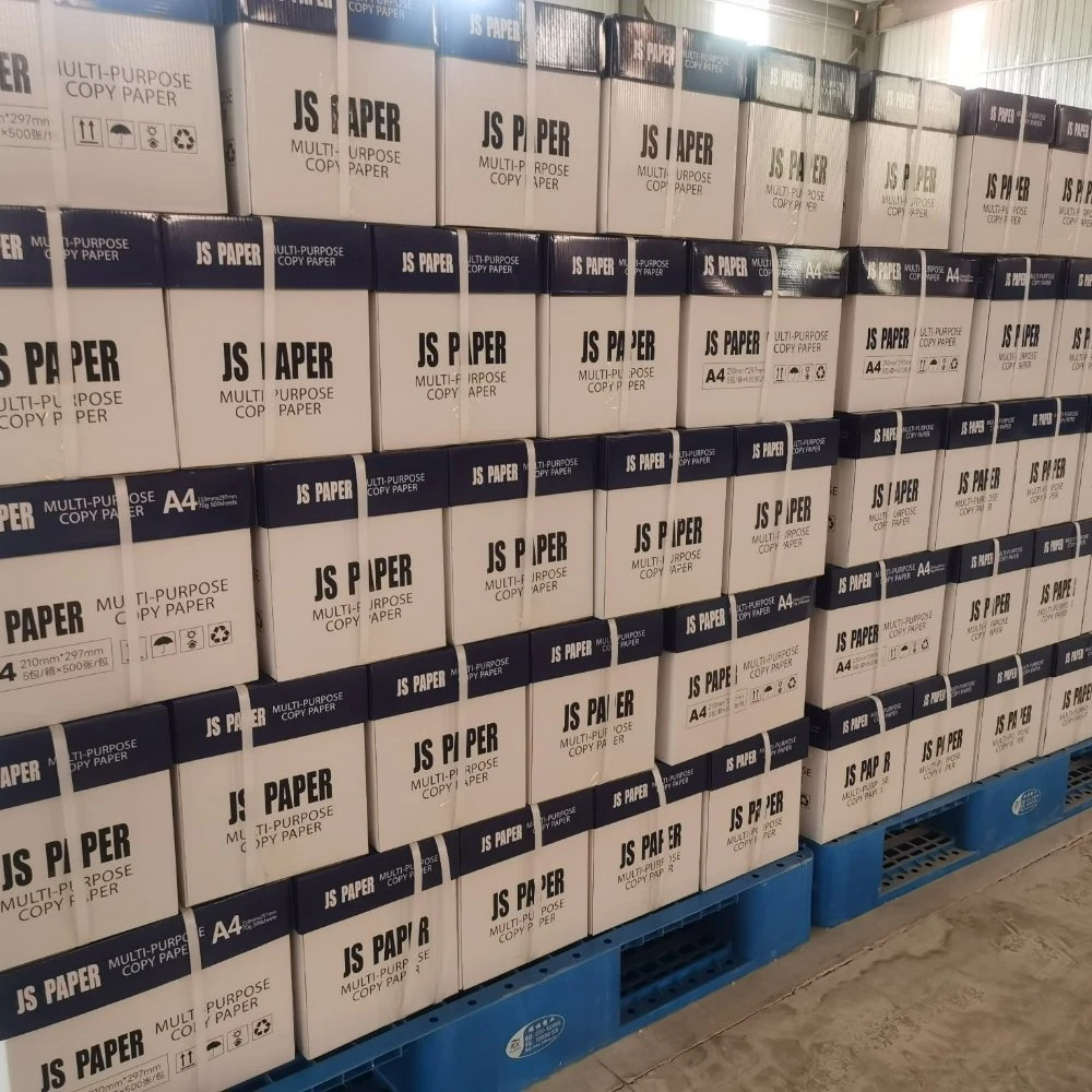 Großhandel/Lieferant China produziert Kopierpapier 80gms hohe Qualität doppelseitig A4 Papier 70g
