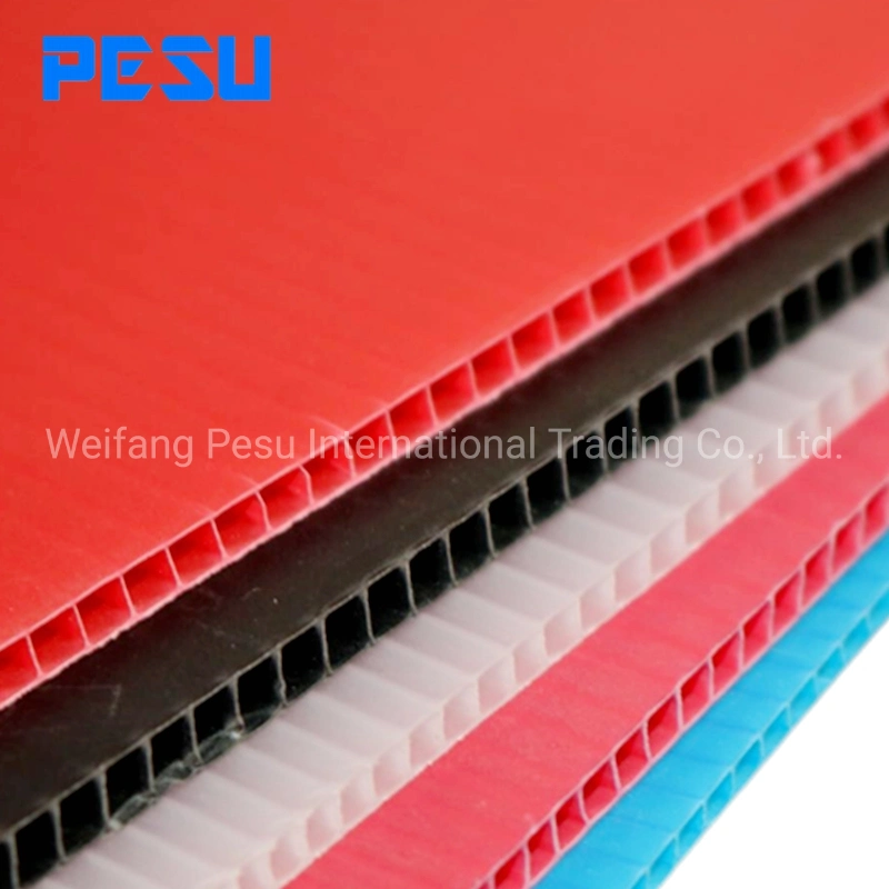 Durable PP Corrugated Sheet for Building Construction