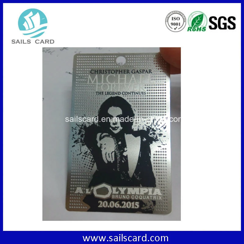 Customized Classic VIP Card Metal Business Card Free Sample