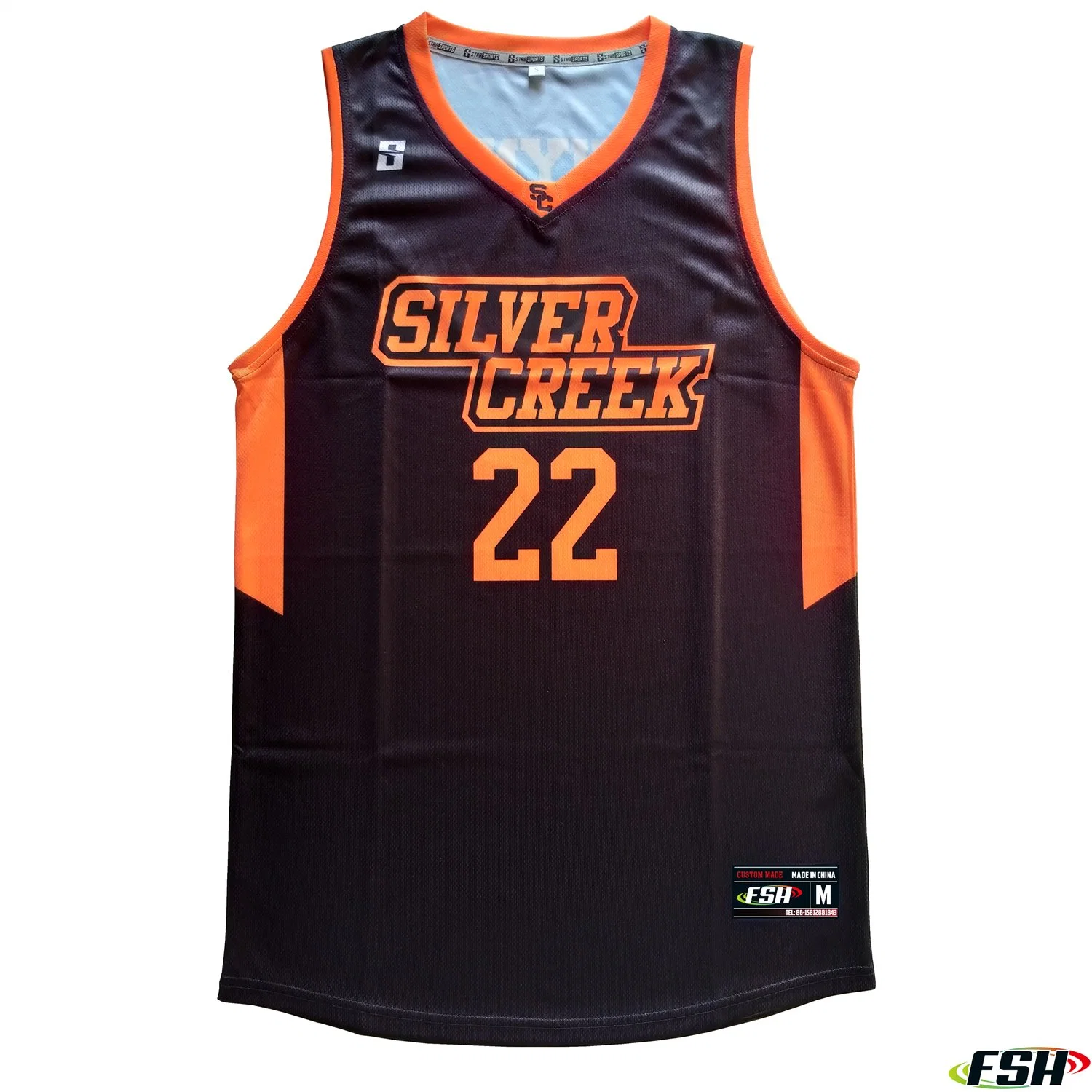 2022 New Hot Sale Custom Made Full Sublimation Print 100% Polyester Quick Dry Adults Unisex Basketball Uniform