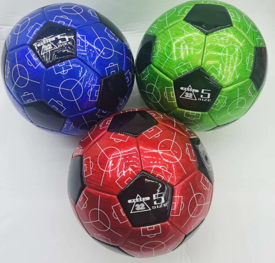 Custom Printing PU/ PVC Machine Stitched Foam Football Training Tournament Soccer Balls