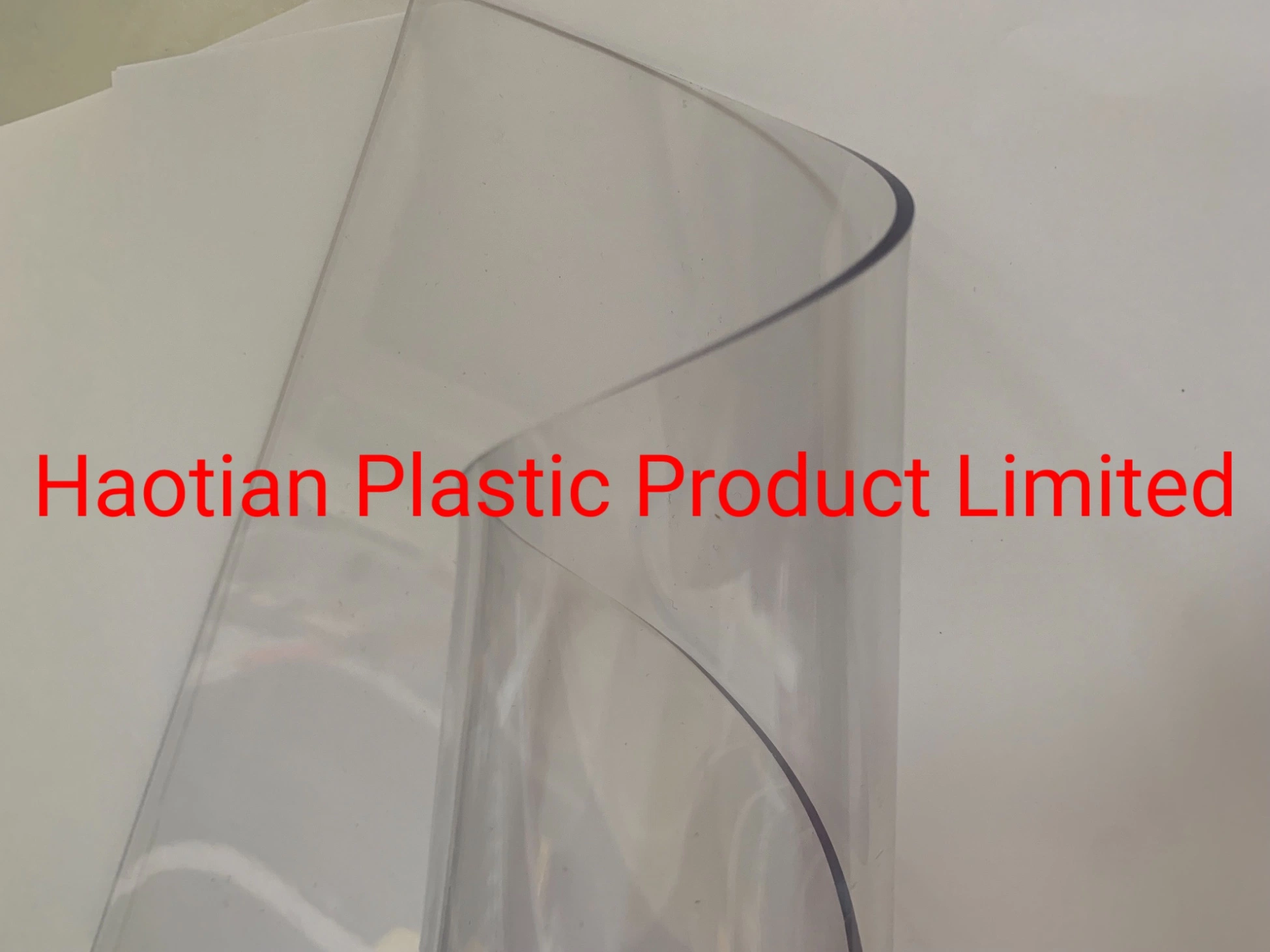 Clear Transparent Rigid Plastic PVC Sheet Pet/PVC Film Table Sheet