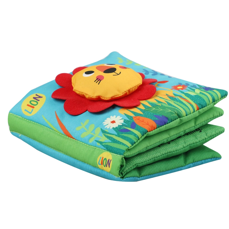 Infants and Kids Baby Shower Gift Educational Toy Nontoxic Fabric Soft Cloth Book