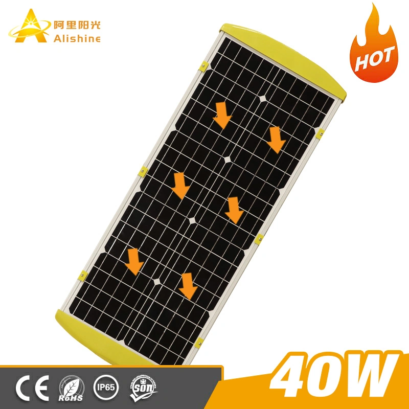 Private Module 40W All in One LED Solar Street Light