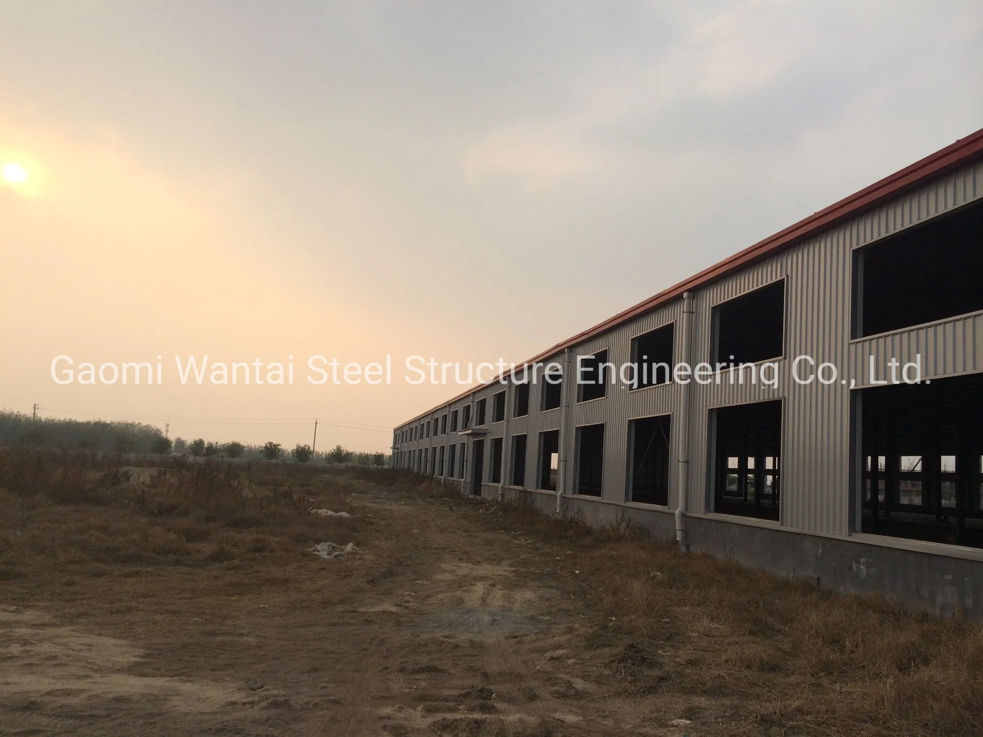 Ready-Made Prefab Construction Building Steel Structure Warehouse