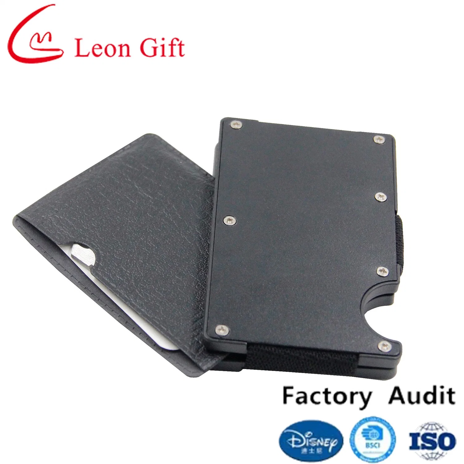 Ultra Thin Metal Wallet/RFID Blocking Credit Card Holder/Slim Carbon Fiber Card Case for Travel with Tool