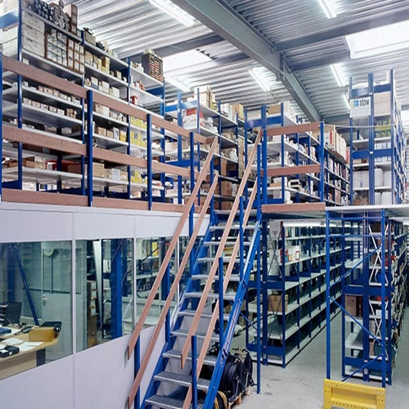 Pallet Rack Shelf Supported Steel Mezzanine Floor/Bookshelf