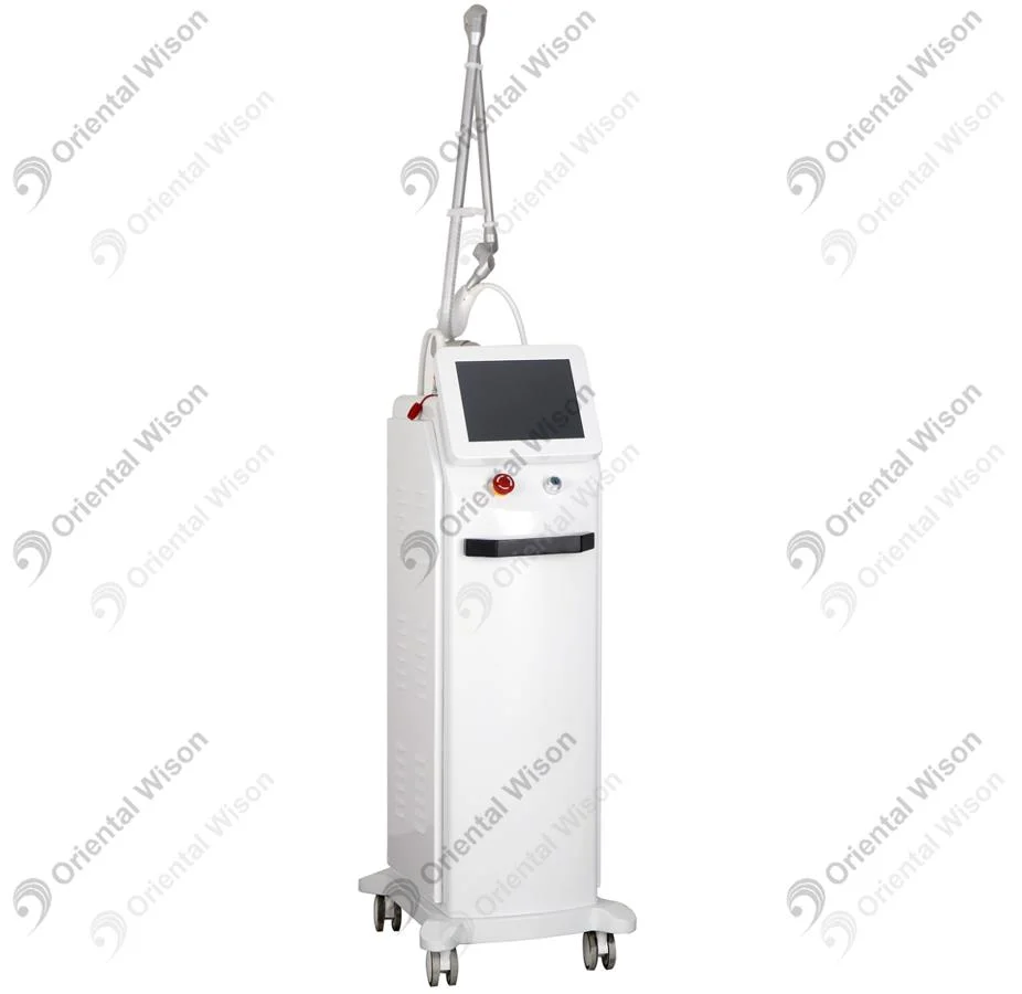 البيع المباشر للمصنع 10600 نانومتر تجزيئية CO2 Laser Beauty Device Skin يستخدم صالون إزالة السوار الذي يعمل على إعادة الشباب ثاني أكسيد الكربون