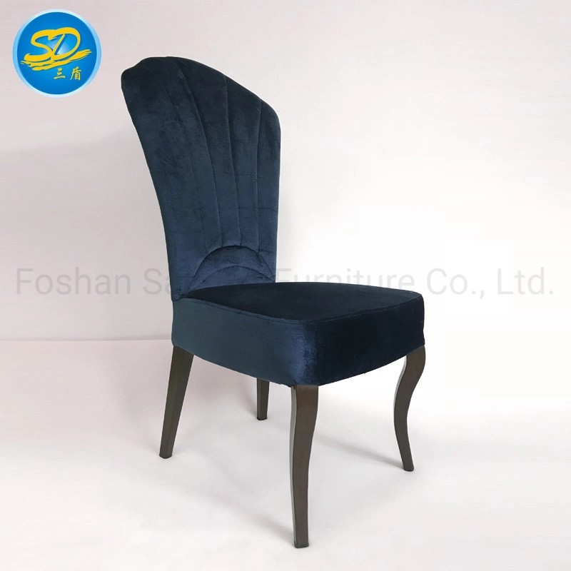 High End Wood Grain Imitation Wood Grain Hotel Home Dining Furniture Chair