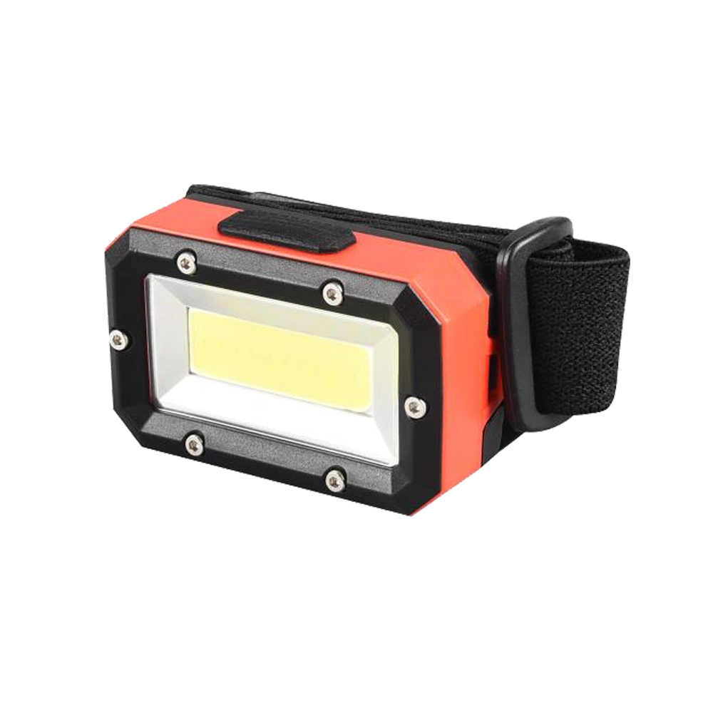 LED Head Light 3 AAA Battery Outdoor Mini COB Headlamp