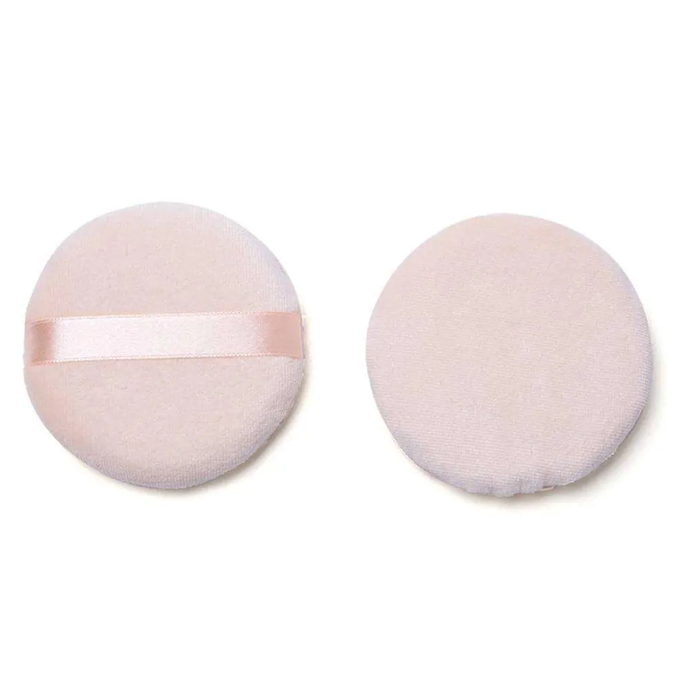 Professional Makeup Tools Cosmetic Round Body Face Loose Pink Powder