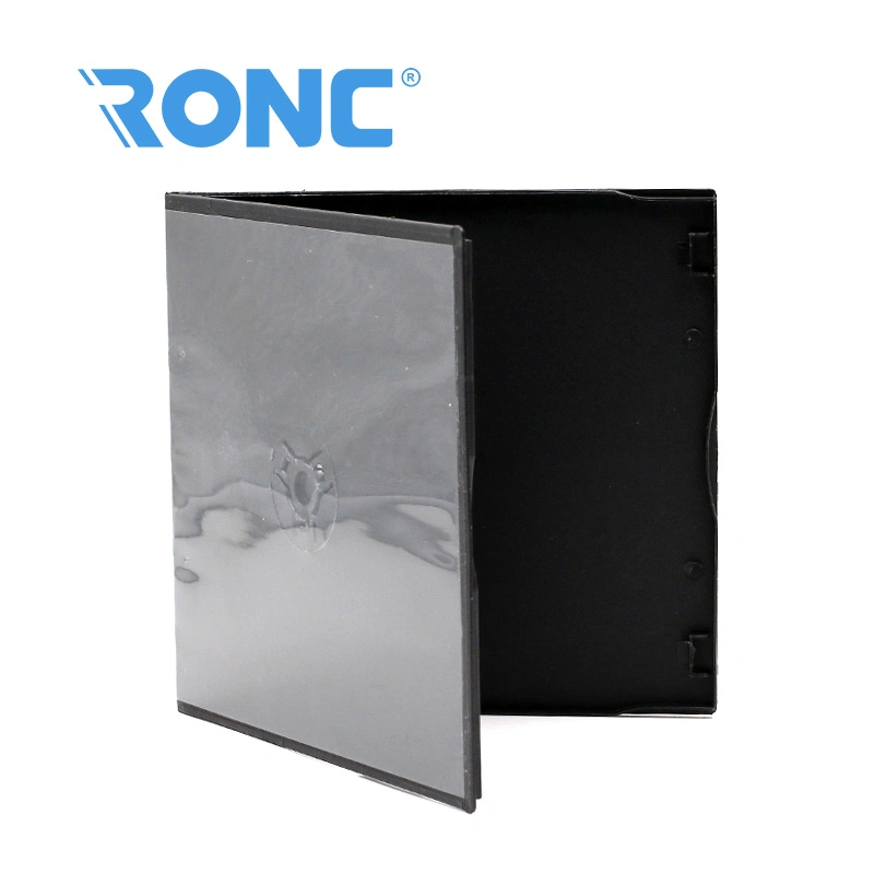 14mm Double PP Rectange boîtier de DVD (noir)