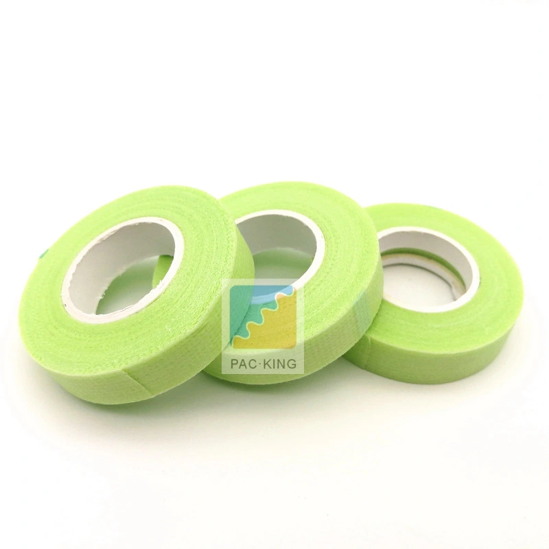 Green Eyelash Extension Tools Tape Make up Leaves Minimal Adhesive