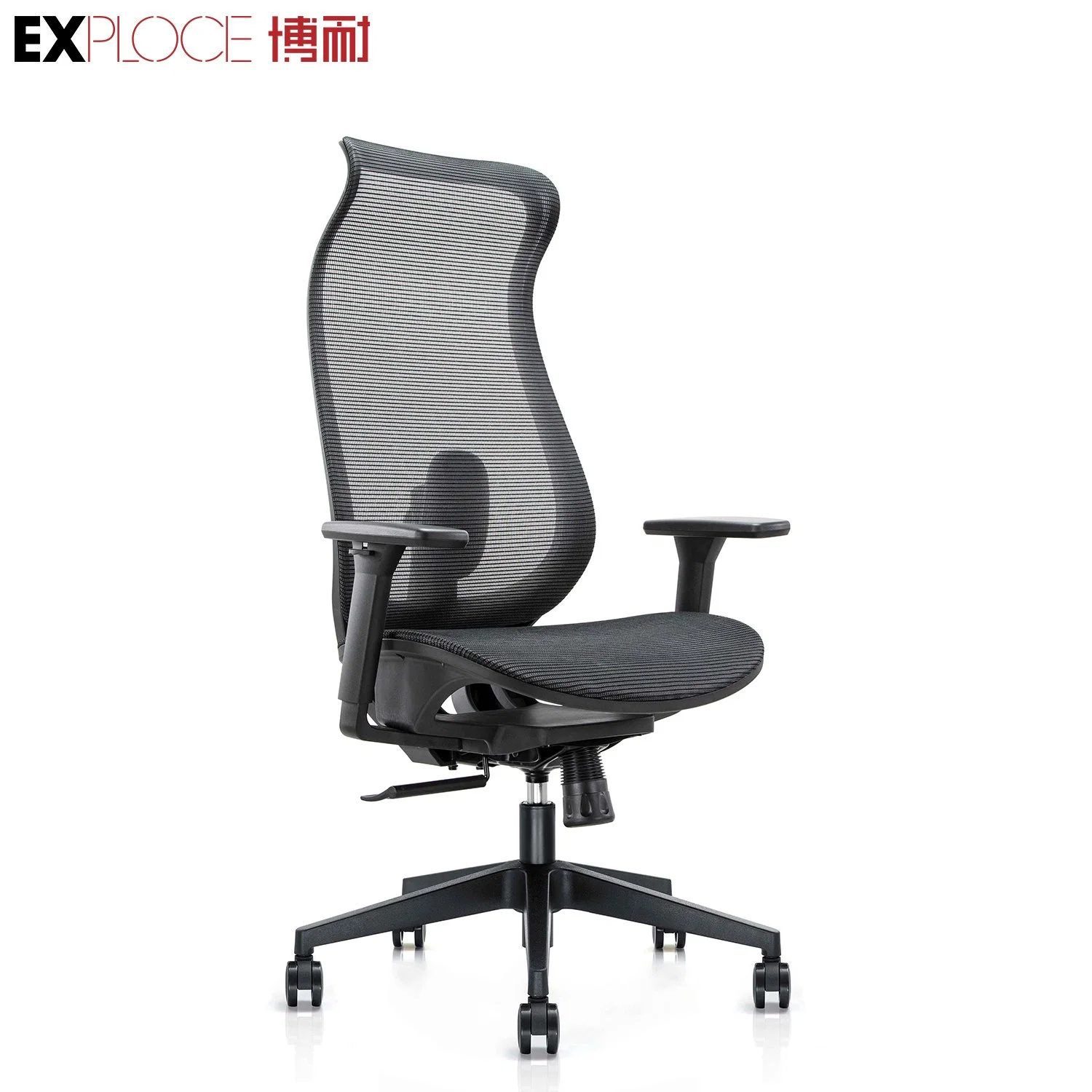 Bester Preis Günstige Mesh Chair ergonomische Bürostuhl mit verstellbaren Kopfstütze