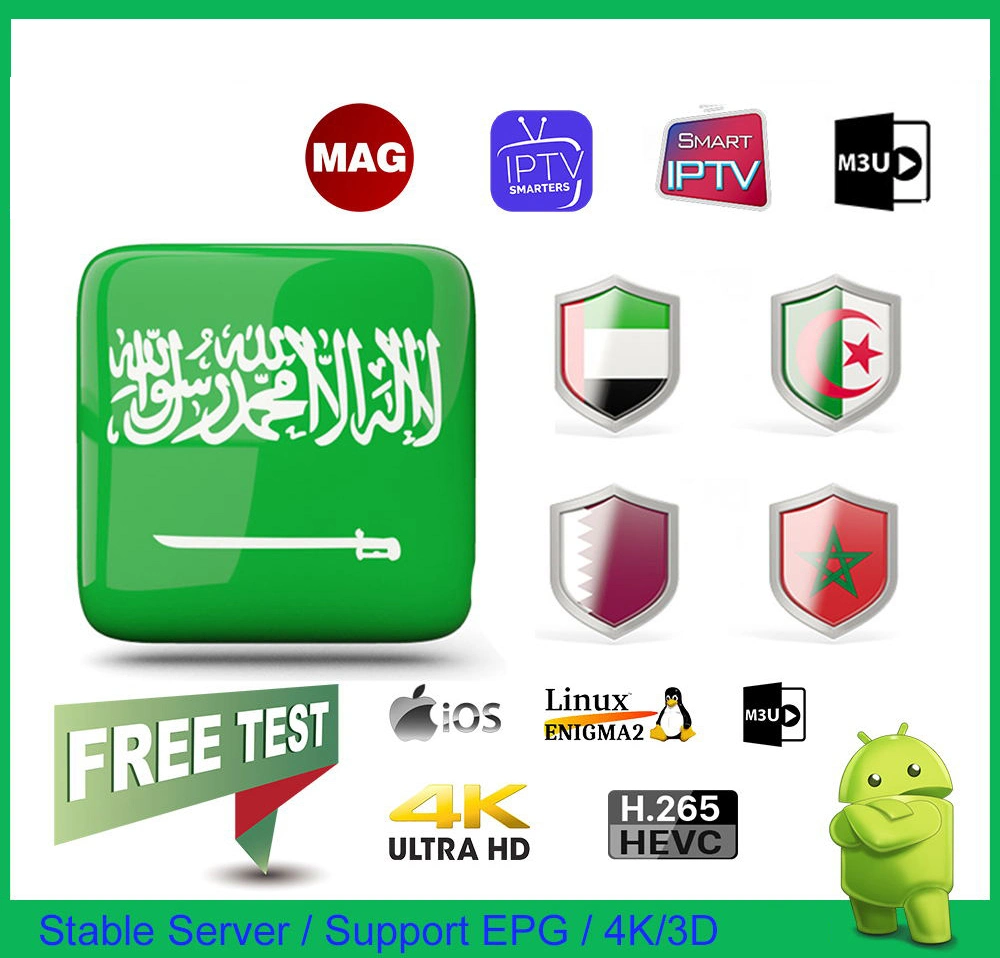 IPTV Subscription m3u Reino Unido Finlandia Suecia Bélgica Crystal List Free Prueba de distribuidor de la caja de TV IPTV