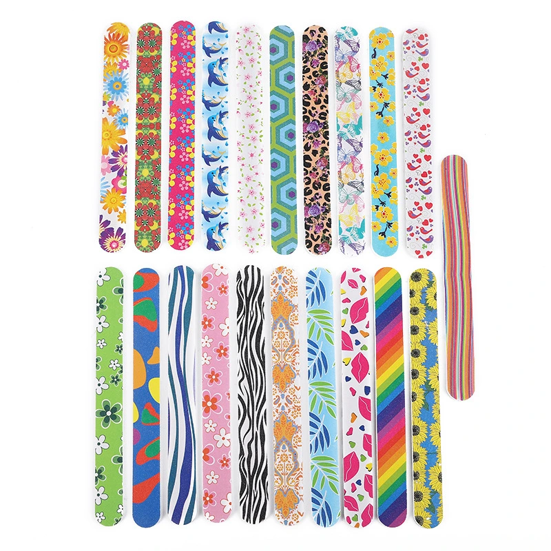 Wholesale/Supplier Double Sided Printing Nail File Straight File Tool Polishing File