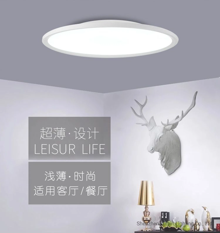 High CRI98 1200mm Diameter Round LED Panel Light Circular Pendant Light for Nature Lighting