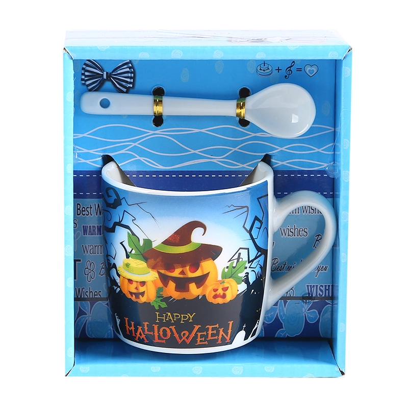 Halloween porcelaine personnalisée thé de voyage café lait Mug