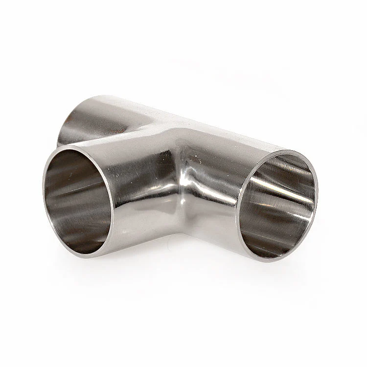 Stainless Steel Sanitation SS304L Butt-Weld Equal Tee