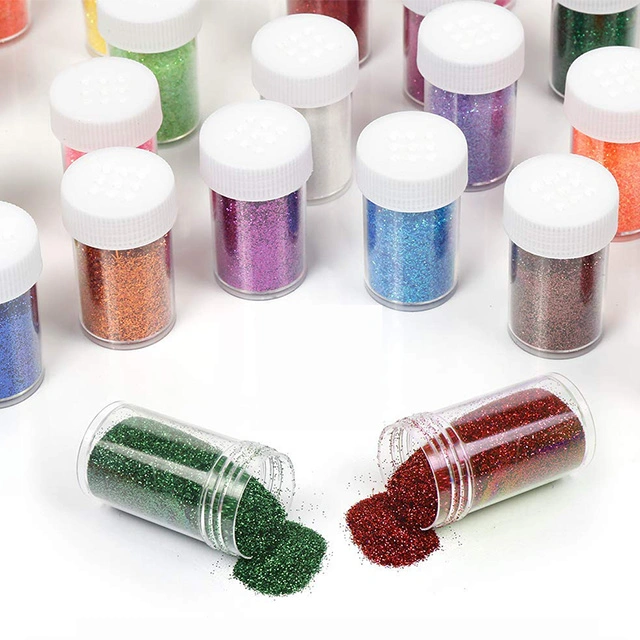 Holographique de toutes les couleurs de la poudre de glitter ongle kg kg de poudre Glitter Chunky de gros