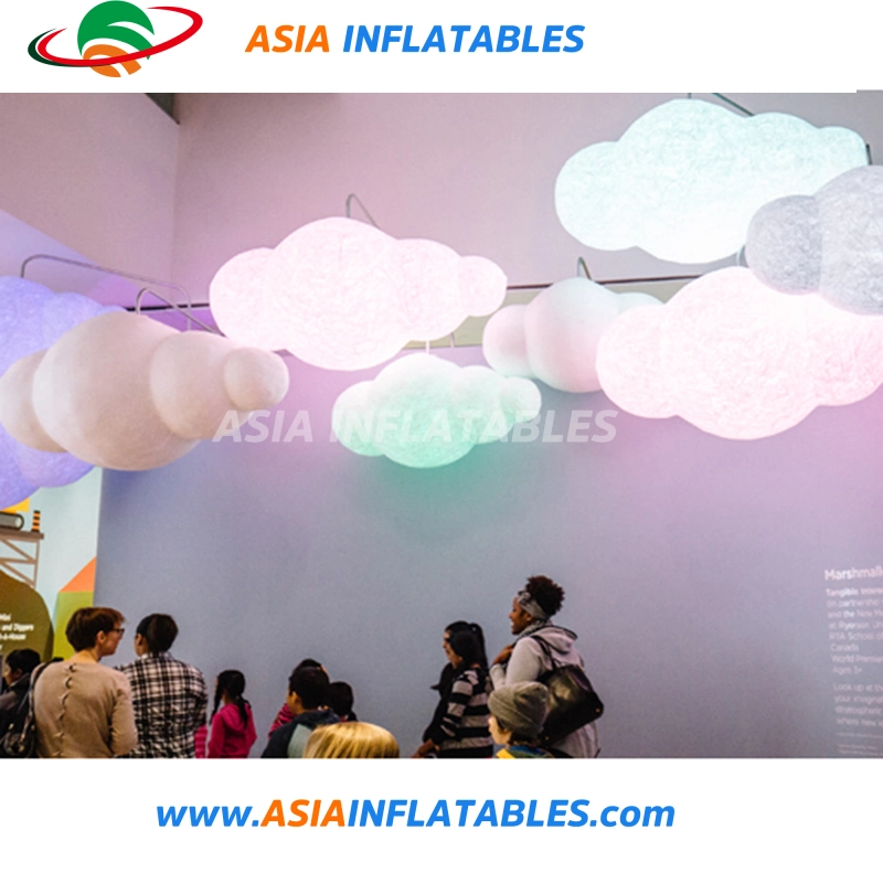 Lighting Inflatable Air Cloud Helium Balloon for Decoration