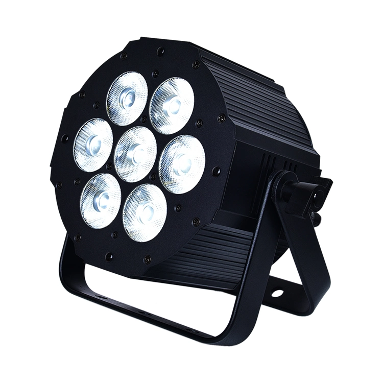 Aluminum Professional High Power 20W*7PCS LED Flat PAR Stage Lighting