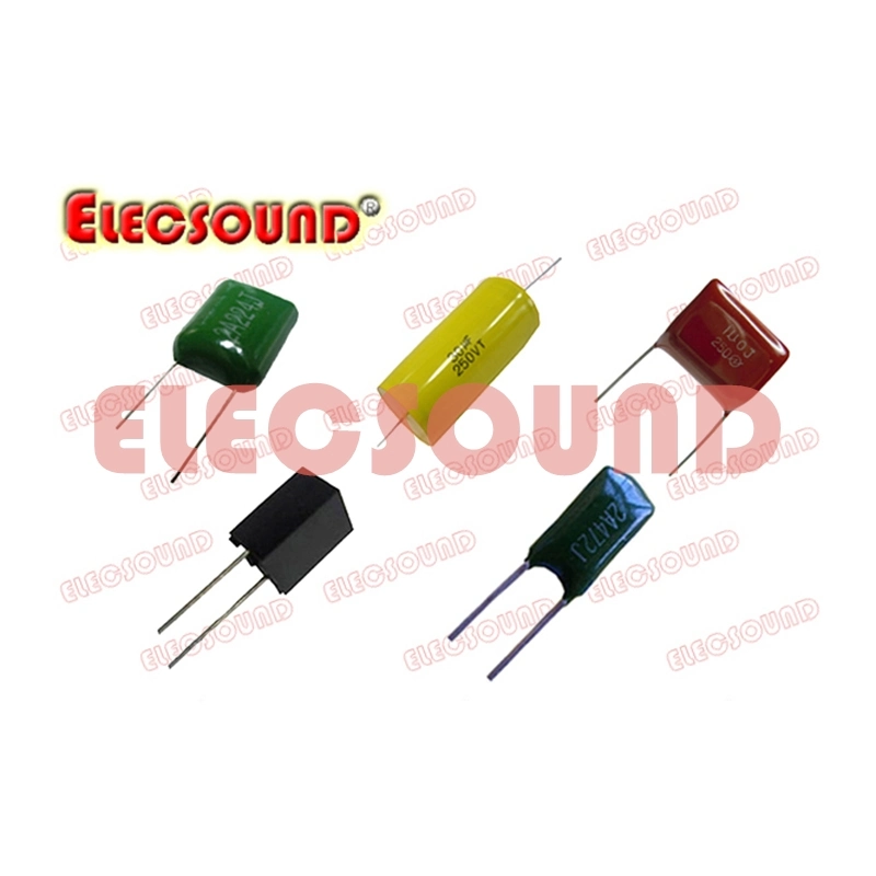 (CL23) RoHS Mini-Box metalizados Elecsound condensador da película de poliéster