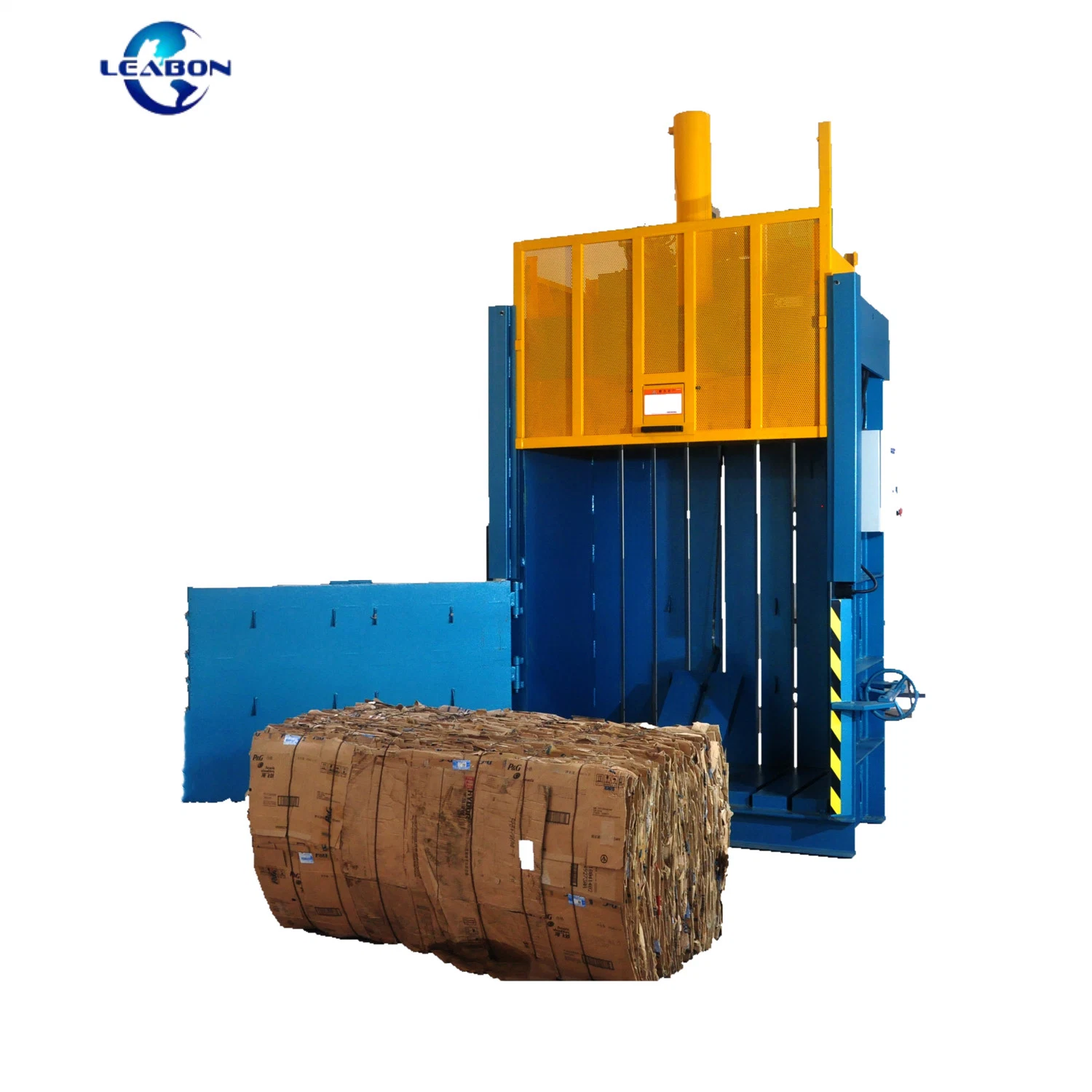 New Design Waste Paper Press Packer Plastic Mineral Water Bottle Vertical Hydraulic Baler Waste Cloth Baling Machine