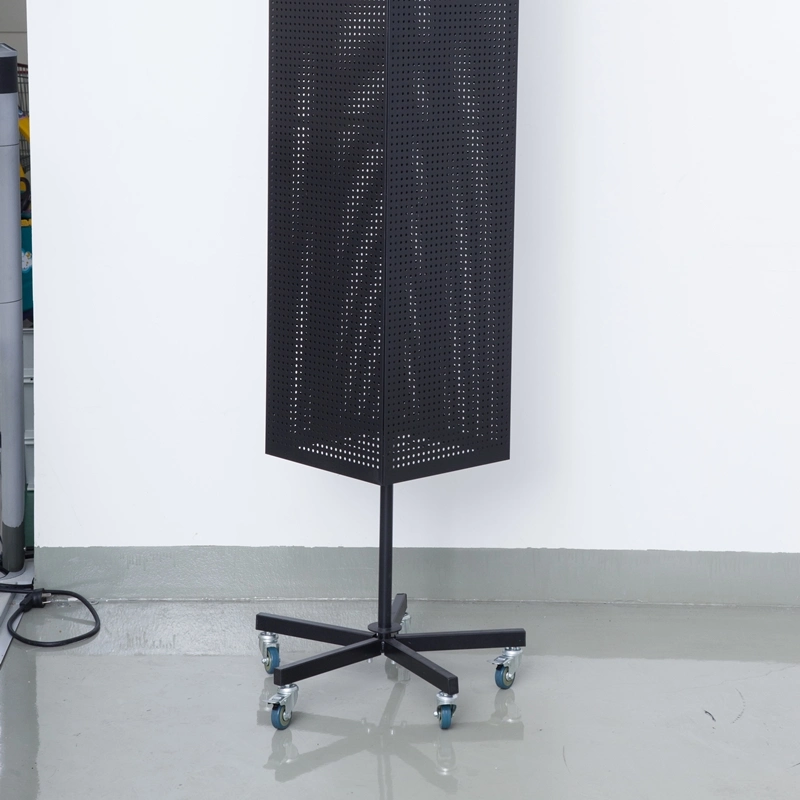 Durable Metal Pegboard Tool Display Stand for Exhibition