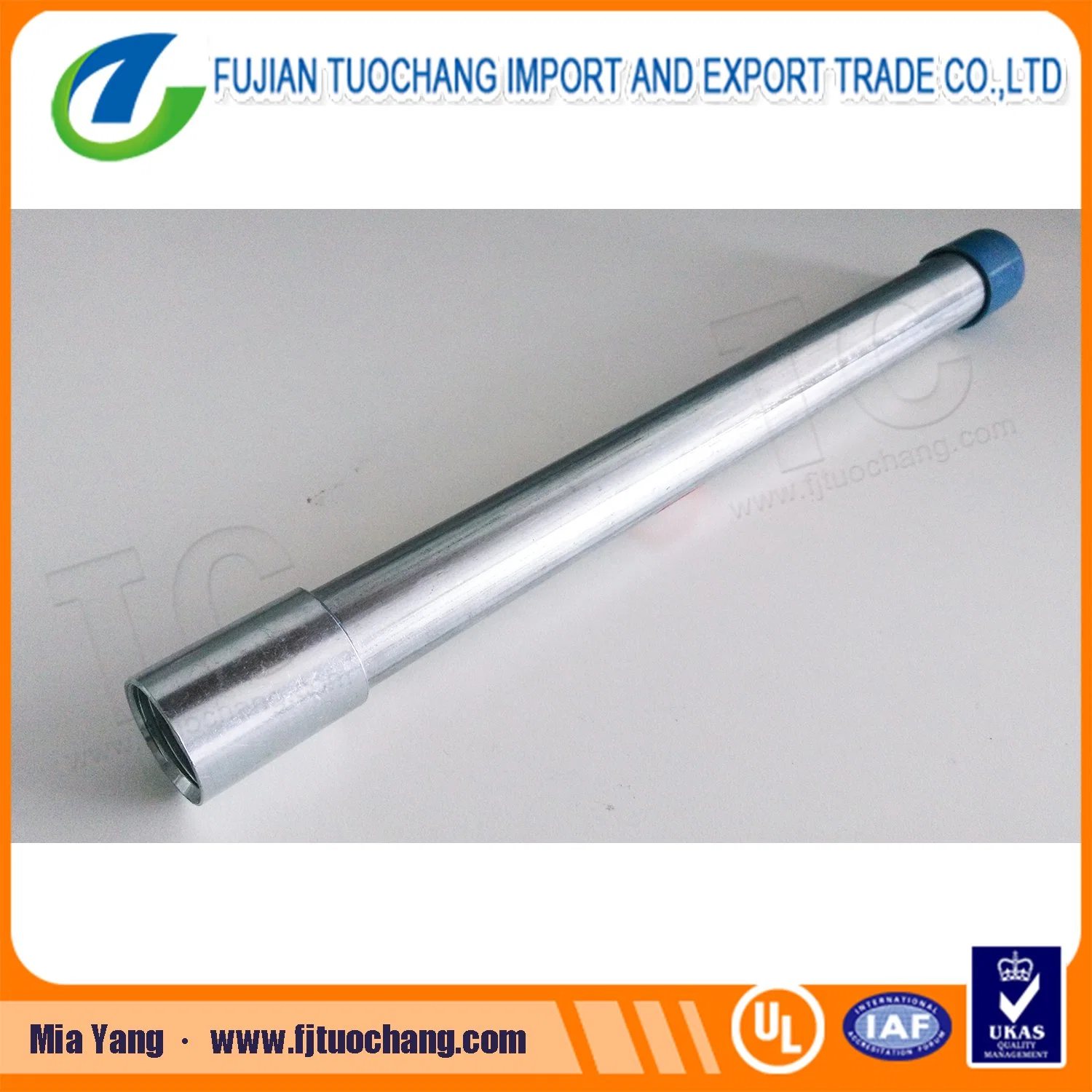 Hot-DIP Galvanized IMC Electrical Steel Conduit