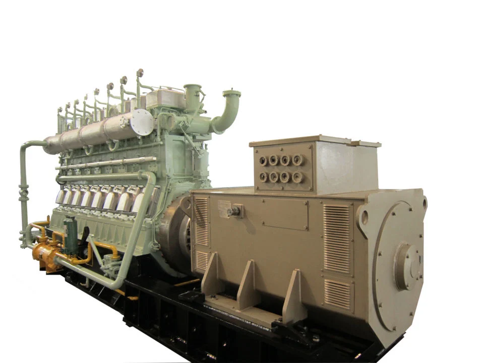 300 Series 500kw Low Speed Gas Generator Set by Wood Dust Sugar Crane Dust Bagasse