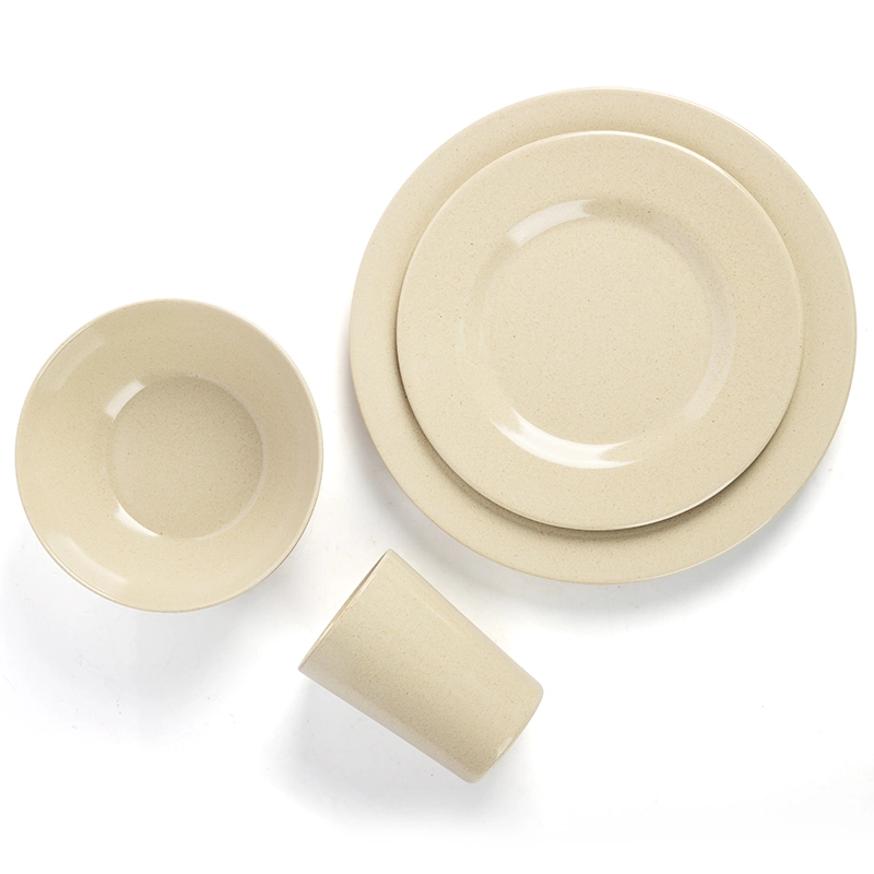 Um material de melamina8 Placa de melamina Dinnerware define