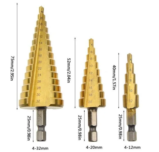 HSS Straight Durable Twist Drill for Plastic Drilling