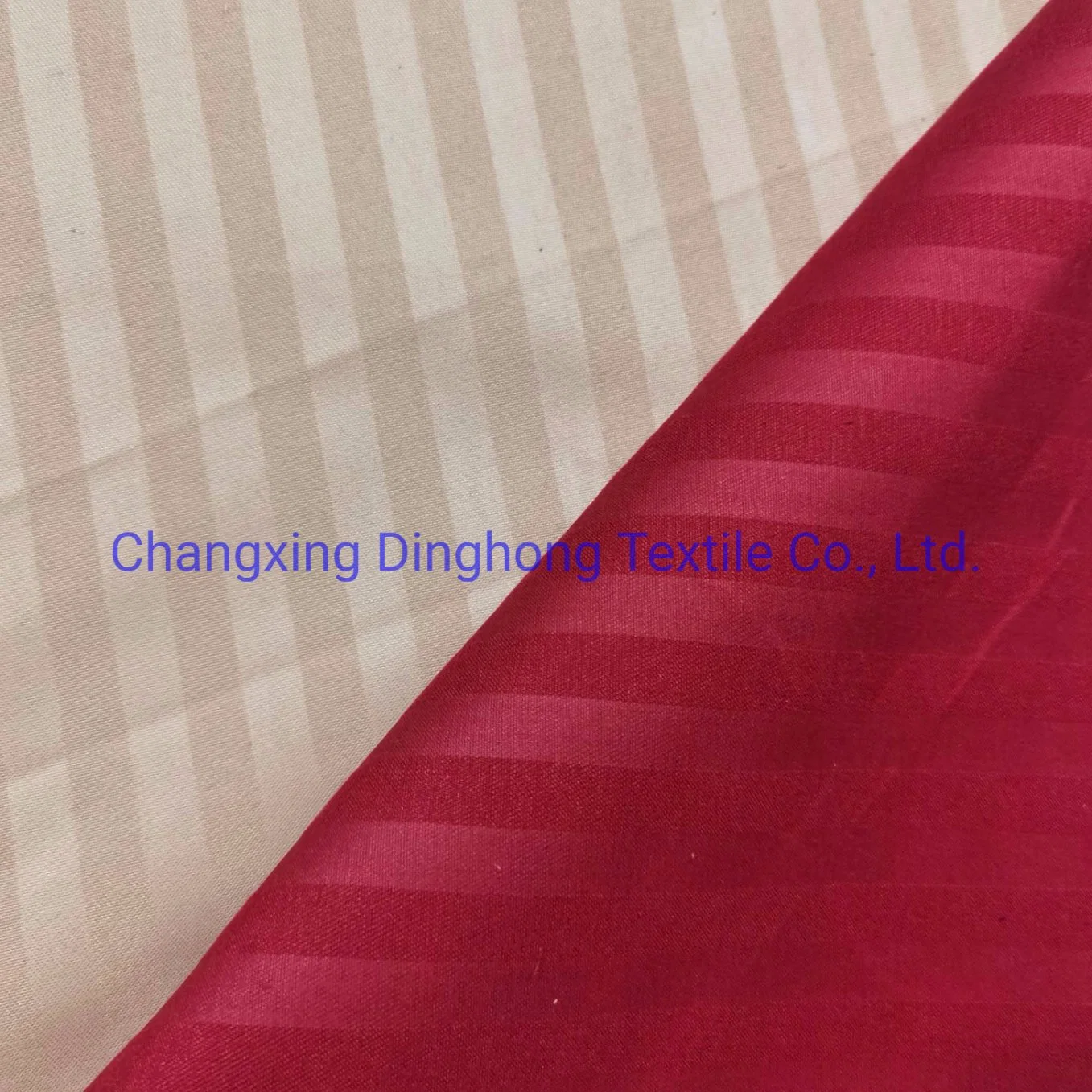 1cm Stripe Dyed Fabric Plain Woven Fabric Embossed Textile