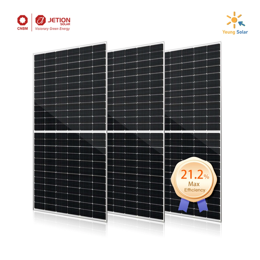 Meilleure qualité célèbre Marque Bloomberg Tier 1 Panneau solaire Jetion Module solaire Système d'alimentation solaire 440W 450W 460W avec CE, TUV