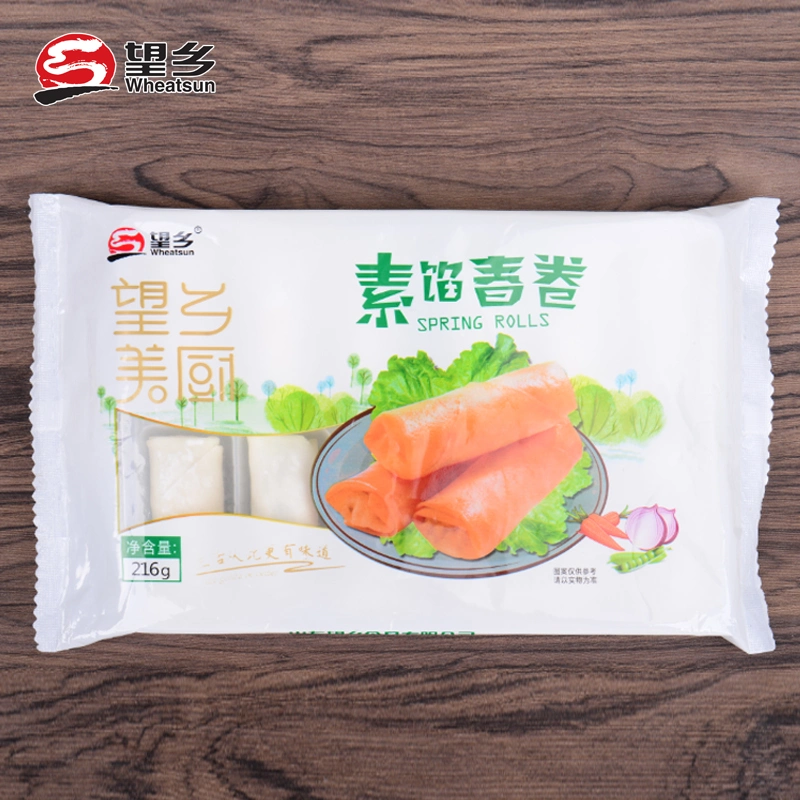 Vietnamese Frozen Food Small Vegetable Vegan Spring Rolls Wrapper Pastry Chinese Frozen